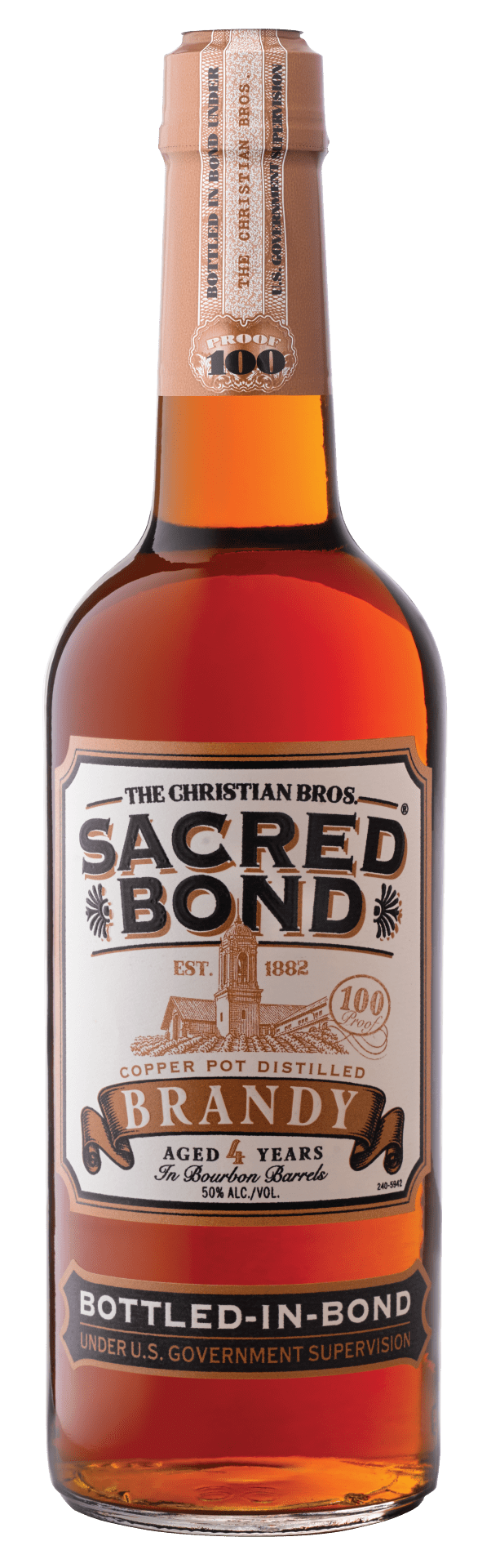 Christian Brothers Sacred Bond Brandy 4 Year Old 750ml-0