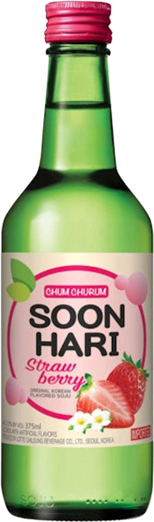 Chum Churum SoonHari Strawberry Soju 375ml-0