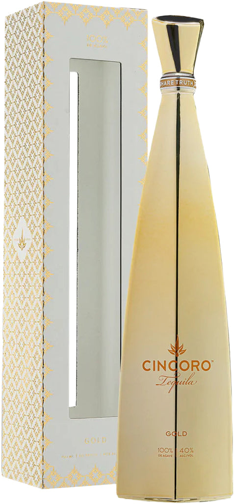 Cincoro Tequila Gold 750ml-0