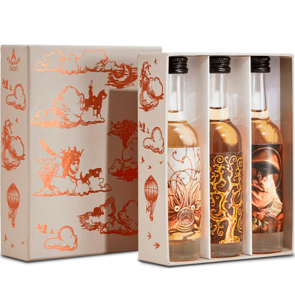Compass Box Malt Whisky Collection 3pk 50ml Mission Wine & Spirits