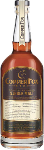 Copper Fox Original American Single Malt Whiskey 750ml-0