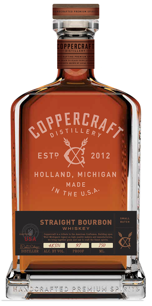 Coppercraft Straight Bourbon Whiskey 750ml-0