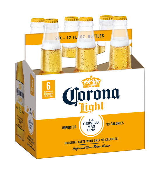 Corona Light Beer 6pk Bottles Featured Image