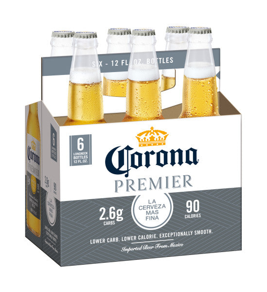 Corona Premier Beer Low Carb 6pk Bottles