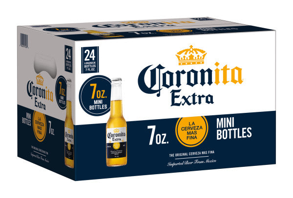 Corona Coronita Extra Beer 24pk Bottles Featured Image
