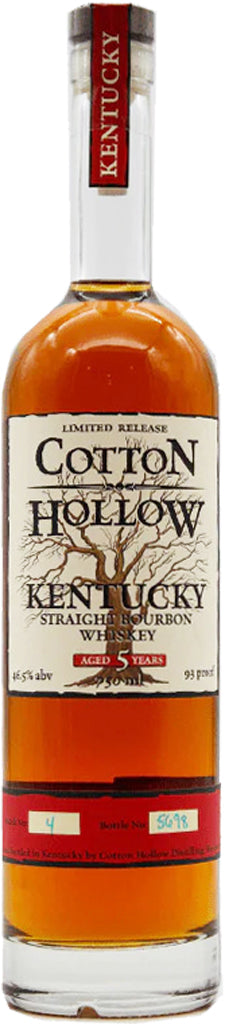 Cotton Hollow Kentucky Straight Bourbon 5Yr 750ml