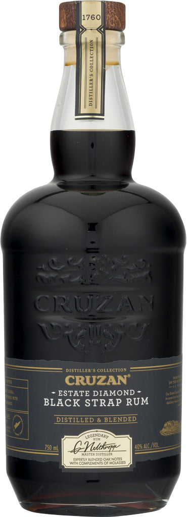 Cruzan Black Strap Rum 1L