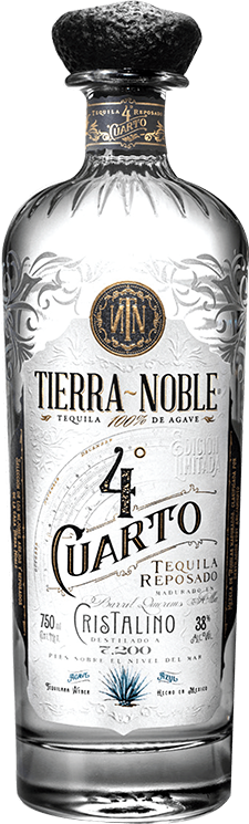 Tierra Noble Tequila 4 Cuarto Cristalino Reposado 750ml-0