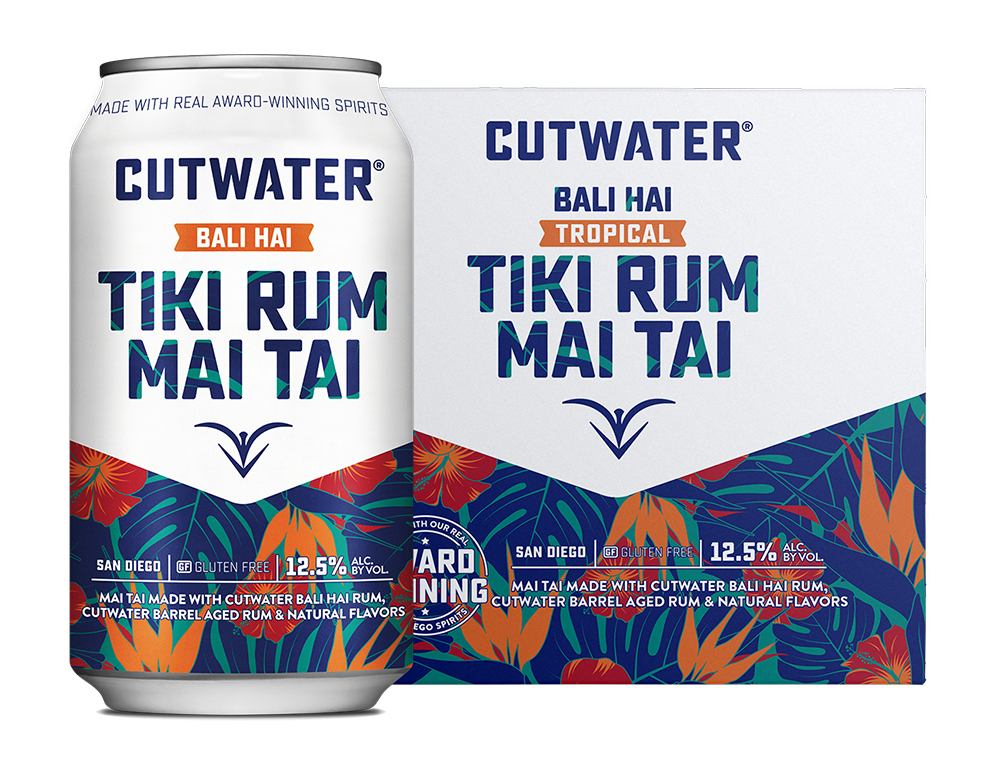 Cutwater Spirits Tiki Rum Mai Tai 4pk-0