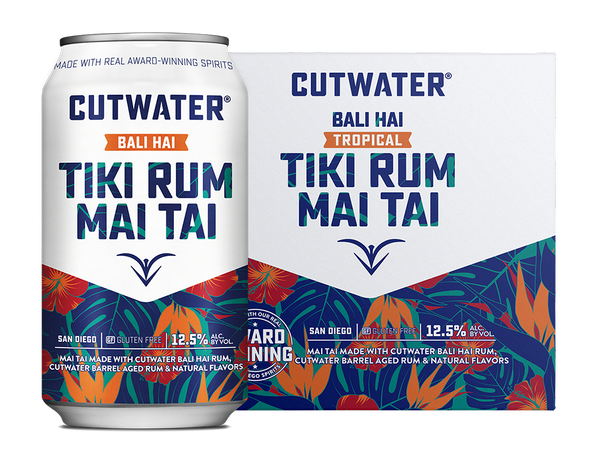 Cutwater Spirits Bali Hai Rum Mai Tai 4pk