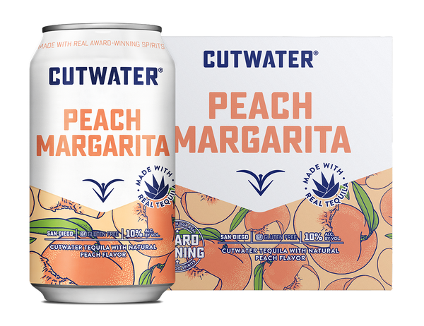 Cutwater Spirits Peach Margarita 4pk