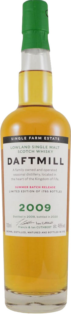 Daftmill Single Malt Summer Batch Release 2009 750ml