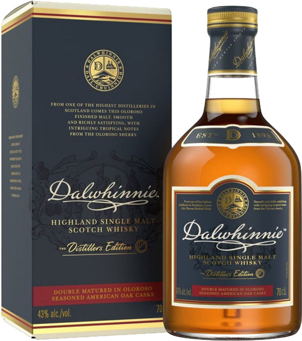 Dalwhinnie Distillers Edition Double Matured Oloroso Seasoned American Oak Cask 750ml
