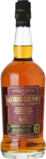 Daviess County Cabernet Sauvignon Finished Bourbon 750ml-0