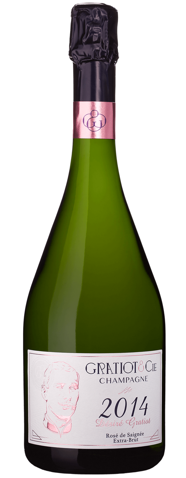 Champagne Gratiot & Cie Désiré Rosé de saignée Extra Brut 2014 750ml