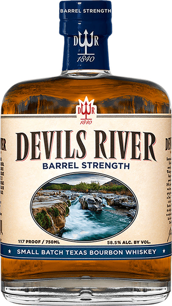 Devil's River Barrel Strength Bourbon Whiskey 750ml