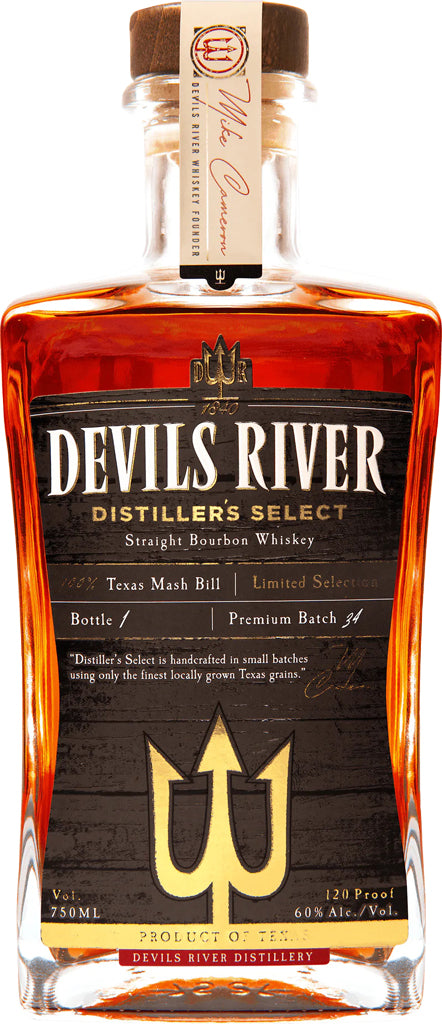 Devil's River Distiller's Select Straight Bourbon Whiskey 750ml