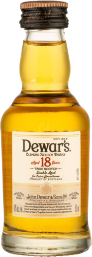 Dewar's 18 Year Old Blended Scotch Whisky 50ml