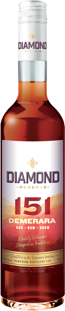 Diamond Reserve Aged Demerara Rum 151 Proof 750ml-0