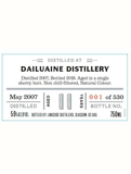 Distiller's Art Dailuaine Single Malt Scotch Whiskey 2007 11yr 750ml
