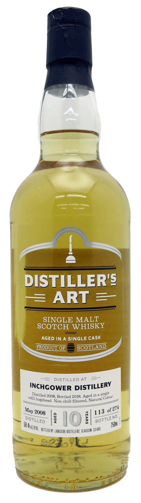 Distiller's Art Inchgower Single Malt Scotch Whiskey 2008 10yr 750ml