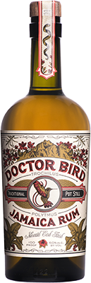 Two James Doctor Bird Jamaican Rum 750ml