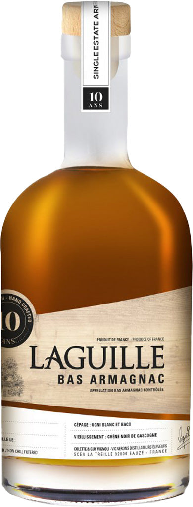 Domaine Laguille 10 Year Old Bas Armagnac 750ml-0