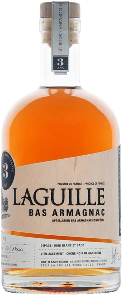 Domaine Laguille 3 Year Old Bas Armagnac 750ml-0