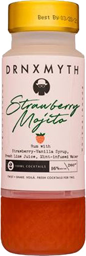 Drnxmyth Classic Strawberry Mojito Cocktail 200ml-0