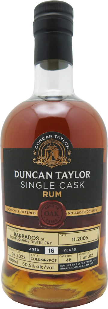 Duncan Taylor Foursquare Rum 16 Year Old 2005 #46 700ml