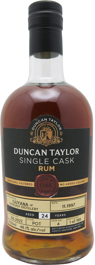 Duncan Taylor Uitvlugt Rum 24 Year Old 1997 #4 700ml-0