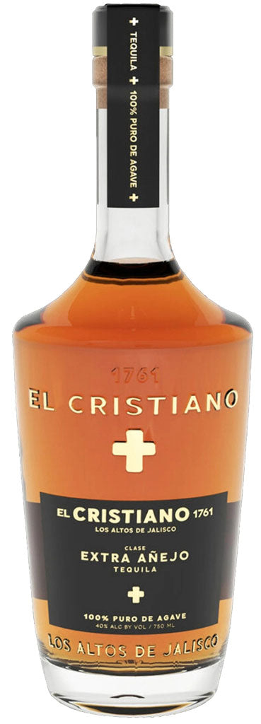 El Cristiano Clase Extra Anejo Tequila 750ml-0