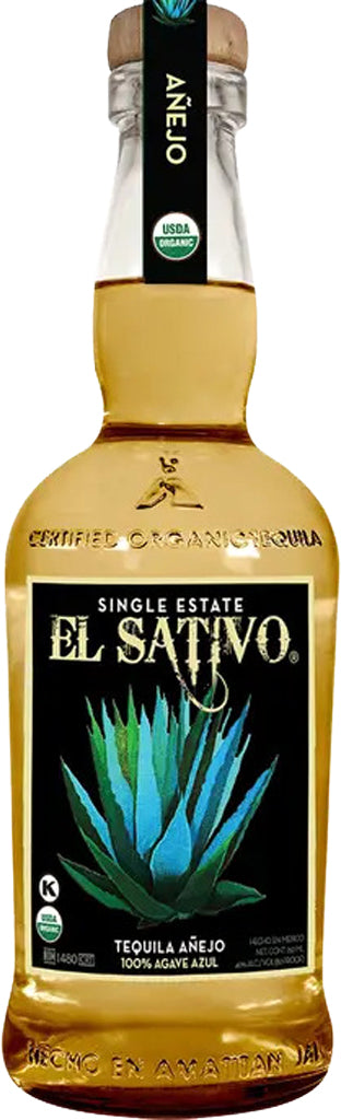 El Sativo Tequila Anejo 750ml-0