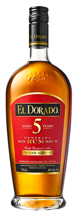 El Dorado Rum Cask Aged 5 Year Old 750ml-0