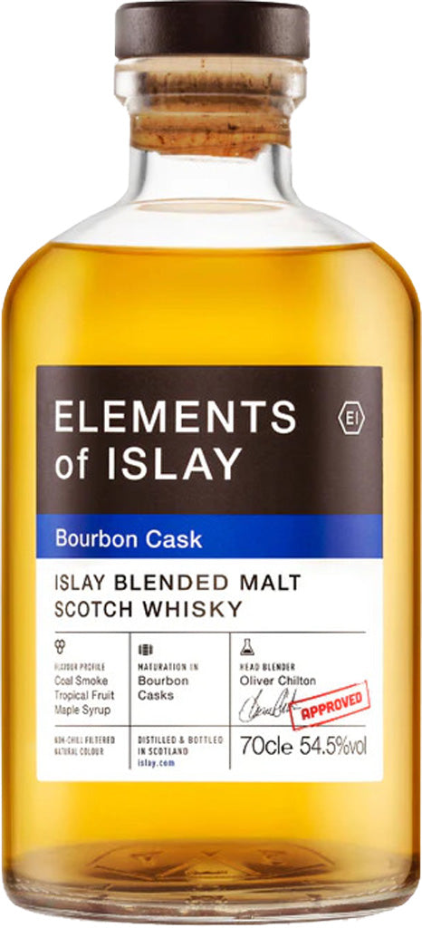 Elements of Islay Bourbon Cask Blended Malt Scotch Whisky 700ml