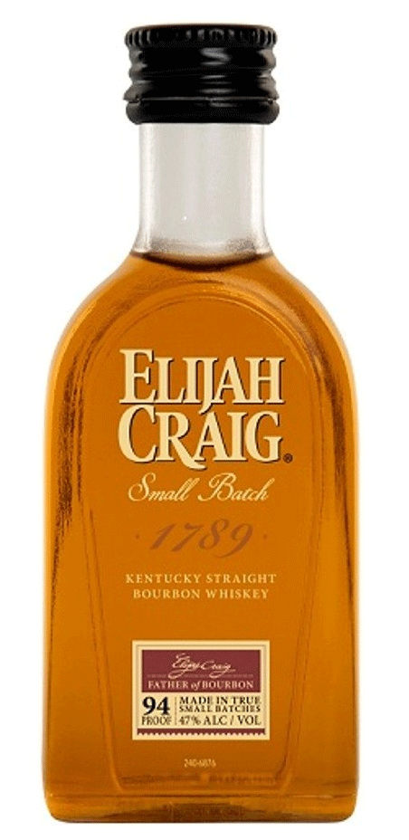 Elijah Craig Small Batch Kentucky Bourbon 94 Proof 50ml-0