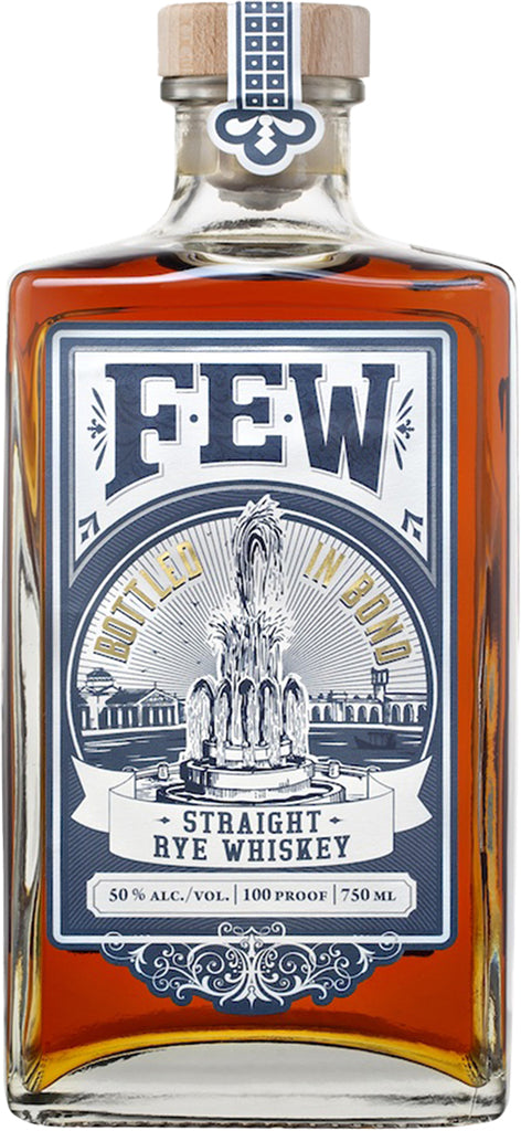 FEW Bottled In Bond Straight Rye Whiskey 750ml-0