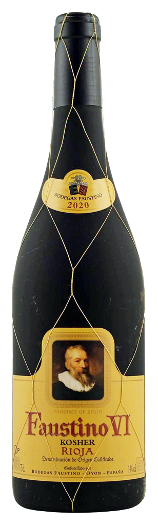 Faustino VI Kosher Rioja 2020 750ml-0