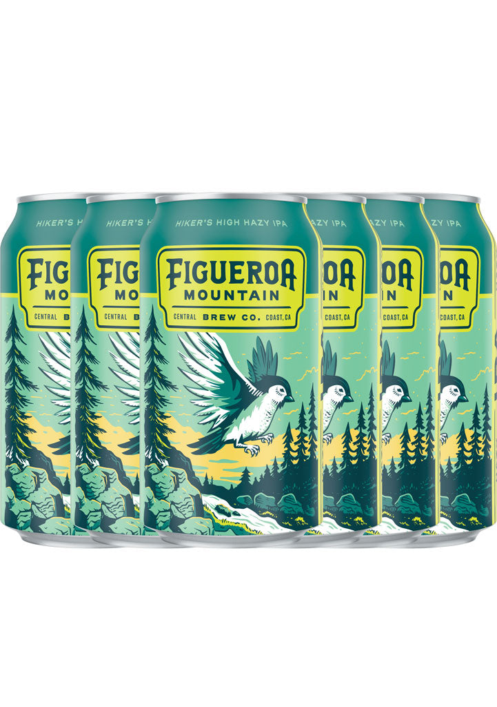 Figueroa Mountain Brewing Hiker's High Hazy IPA 6pk Cans-0