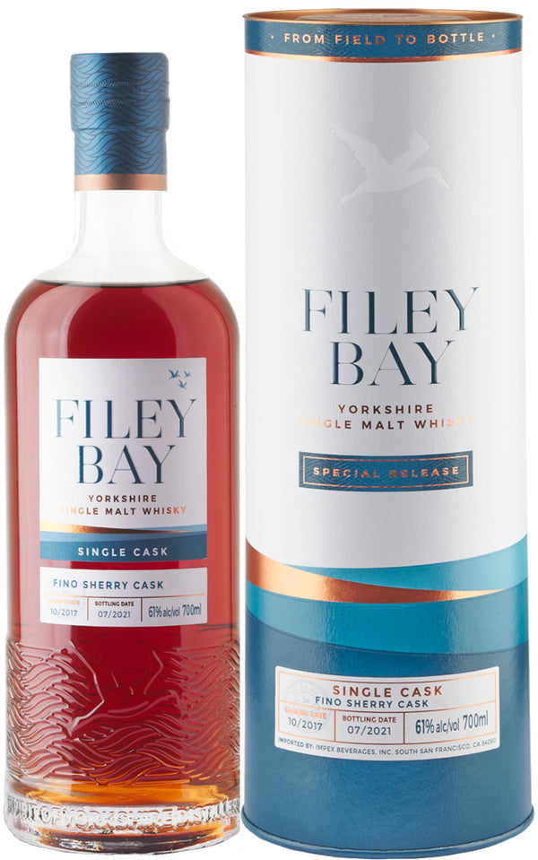 Filey Bay Special Release Fino Sherry Cask #685 Yorkshire Single Malt Whisky 700ml