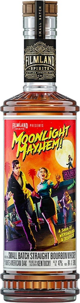 Filmland Moonlight Mayhem Straight Bourbon Whiskey 750ml