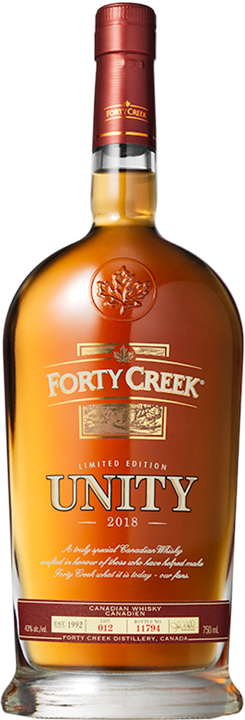 Forty Creek Unity Canadian Whisky 2018 750ml