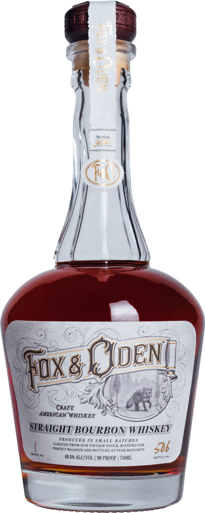 Fox & Oden Straight Bourbon Whiskey 750ml-0