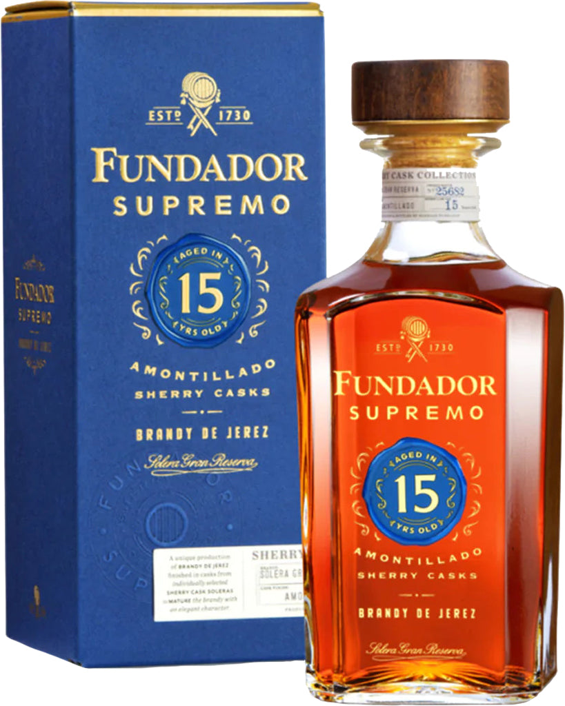 Fundador Supremo Brandy 15 Year Old 1L-0