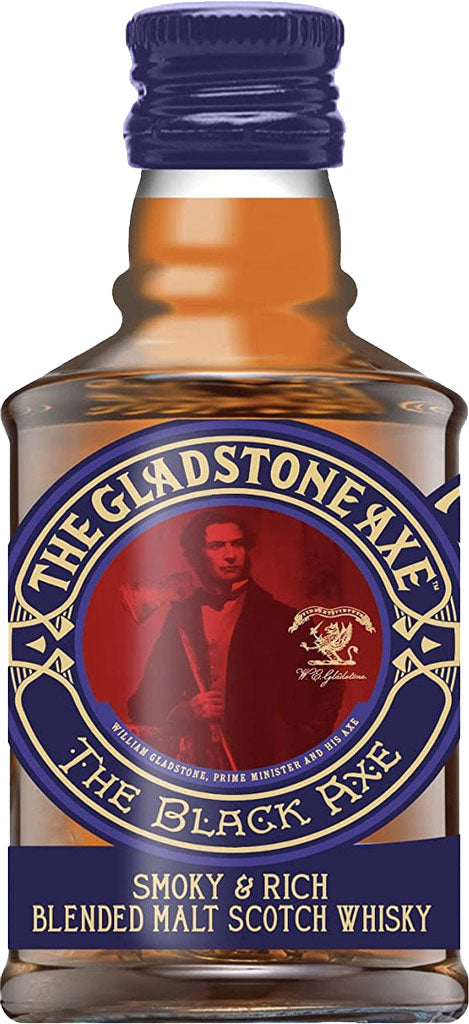 The Gladstone Axe The Black Axe Blended Malt Scotch Whisky 50ml-0