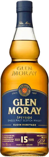 Glen Moray Single Malt Whiskey 15 Year 750ml