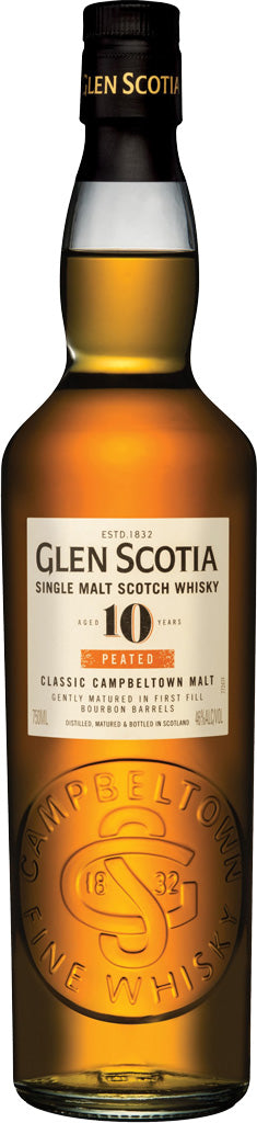 Glen Scotia Single Malt Peated 10 Year Old 750ml-0