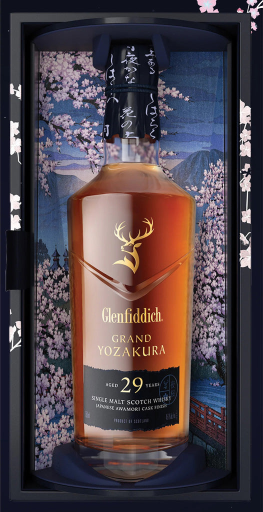 Glenfiddich Grand Yozakura 29 Year Old Japanese Awamori Cask Single Malt Whisky 750ml-0