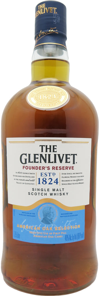 Glenlivet Founder's Reserve Single Malt Whisky 1.75L-0