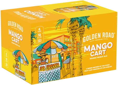 Golden Road Mango Cart 12oz 6Pk Cans